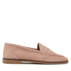 Mokasyny Filipe. Czerwone mokasyny Filipe, bez wzorów. Za 229.99 zł.