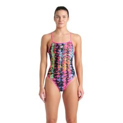 Strój Kąpielowy damski Arena Reversible Swimsuit Challenge Dwustronny. Stroje jednoczęściowe Arena, bez wzorów, z materiału, sportowe. Za 239.99 zł.