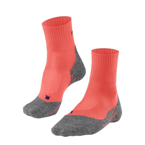 Skarpetki krótkie damskie Falke TK2 Explore Cool. Brązowe skarpetki Falke, bez wzorów, z elastanu. Za 155.50 zł.