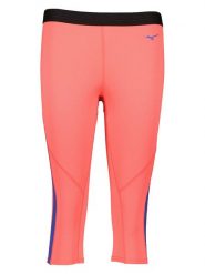 Mizuno Legginsy funkcyjne "V Body G1" w kolorze koralowym rozmiar: XS. Czerwone legginsy Mizuno, bez wzorów, z materiału, sportowe. Za 74.99 zł.