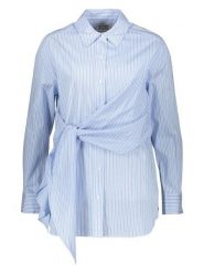 Scotch & Soda Bluzka w kolorze błękitnym rozmiar: 36. Niebieskie bluzki Scotch & Soda, bez wzorów, z bawełny, bez kołnierzyka, bez ramiączek. Za 153.34 zł.