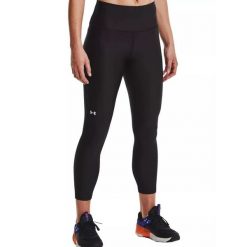 Legginsy fitness damskie Under Armour Armour Hi Ankle. Czarne legginsy Under Armour, bez wzorów, sportowe. W wyprzedaży za 85.00 zł.