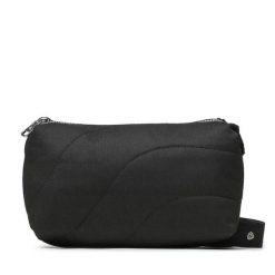 Torebka Calvin Klein Jeans. Czarne listonoszki Calvin Klein Jeans, bez wzorów, z jeansu, bez dodatków. Za 469.99 zł.