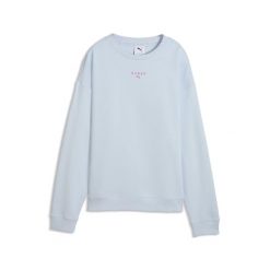 Damska gruba bluza z okrągłym dekoltem PUMA × HYROX PUMA. Szare bluzy Puma, xl, bez wzorów, z bawełny, klasyczne, bez ramiączek, bez kaptura. Za 299.00 zł.