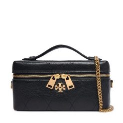 Torebka Tory Burch. Czarne kopertówki Tory Burch, bez wzorów, wizytowe, bez dodatków. Za 2,419.00 zł.