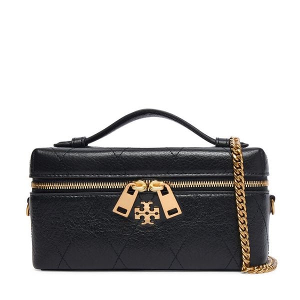 Torebka Tory Burch. Czarne kopertówki Tory Burch, bez wzorów, wizytowe, bez dodatków. Za 2,419.00 zł.