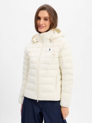 Polo Ralph Lauren kurtka pikowana Kobiety Sztuczne włókno biały, S. Białe kurtki Polo Ralph Lauren, s, bez wzorów, z włókna, bez kaptura. Za 1,699.95 zł.