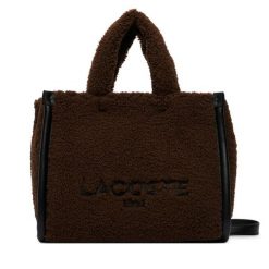 Torebka Lacoste. Białe torebki klasyczne Lacoste, bez wzorów, klasyczne, bez dodatków. Za 769.99 zł.