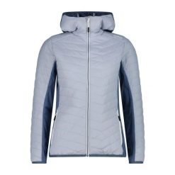 Damska kurtka z kapturem CMP Unlimitech. Niebieskie kurtki CMP, s, bez wzorów, eleganckie, z kapturem. Za 432.50 zł.
