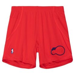 Szorty Los Angeles Clippers Authentic Christmas Day 2012/13. Czerwone szorty Mitchell & Ness, bez wzorów, sportowe. Za 672.00 zł.