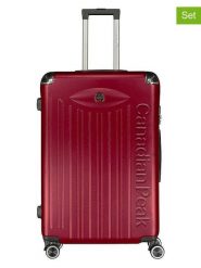 Canadian Peak Walizka "Softlesseak" w kolorze bordowym - 34 x 53 x 21 cm rozmiar: onesize. Czerwone walizki Canadian Peak. Za 187.07 zł.