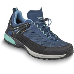 Buty trekkingowe damskie MEINDL Speed Trail Lady GTX, z membraną Gore-Tex. Niebieskie buty trekkingowe MEINDL, z gore-texu, bez zapięcia. W wyprzedaży za 616.85 zł.