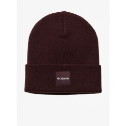 Czapka zimowa Columbia City Trek Heavyweight Beanie - moonvista. Czerwone czapki zimowe Columbia, bez wzorów, sportowe. Za 68.99 zł.