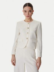 Marella Marynarka Falesia 2613041063 Écru Regular Fit. Marynarki i żakiety Marella, bez wzorów, z syntetyku, bez ramiączek. Za 1,309.00 zł.