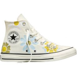Buty sportowe Converse Chuck Taylor All Star. Brązowe buty treningowe Converse, bez wzorów, z materiału, bez zapięcia. Za 590.00 zł.