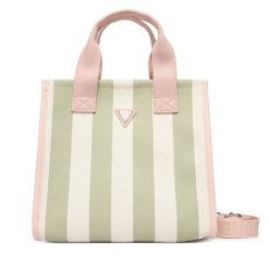 Torebka Guess. Zielone torebki klasyczne Guess, z aplikacjami, klasyczne, bez dodatków. Za 269.99 zł.