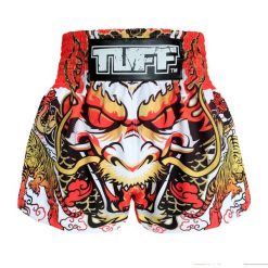 Spodenki treningowe TUFF White Dragon. Białe szorty sportowe TUFF, bez wzorów. Za 149.00 zł.