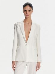 Artigli Marynarka ACGI000802 058 Biały Regular Fit. Białe marynarki i żakiety Artigli, bez wzorów, z syntetyku, bez ramiączek. Za 599.99 zł.