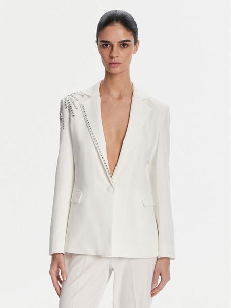 Artigli Marynarka ACGI000802 058 Biały Regular Fit. Białe marynarki i żakiety Artigli, bez wzorów, z syntetyku, bez ramiączek. Za 489.99 zł.