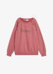 Bluza ciążowa i do karmienia 2w1. Fioletowe bluzy bonprix, bez wzorów, bez ramiączek, bez kaptura. Za 179.99 zł.