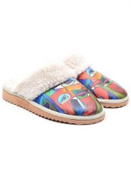 Goby Kapcie w kolorze białym ze wzorem rozmiar: 39. Białe kapcie Goby, bez wzorów. Za 130.99 zł.