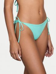 Guess Dół od bikini E6GO27 KF442 Zielony. Zielone bikini Guess, z aplikacjami, z syntetyku. Za 159.99 zł.