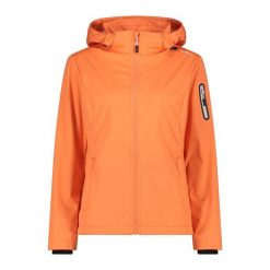 Kurtka damska turystyczna CMP 39A5016. Brązowe kurtki przejściowe sportowe CMP, l, bez wzorów, z softshellu, z kapturem, trekkingowe. Za 340.00 zł.