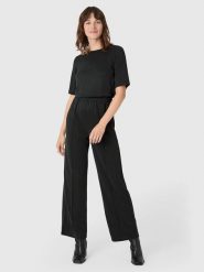 Les Lunes Kombinezon "Kiraa" w kolorze czarnym rozmiar: XL. Czarne kombinezony Les Lunes, xl, bez wzorów, bez kołnierzyka, bez ramiączek. Za 208.99 zł.