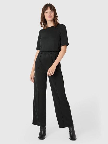 Les Lunes Kombinezon "Kiraa" w kolorze czarnym rozmiar: XL. Czarne kombinezony Les Lunes, xl, bez wzorów, bez kołnierzyka, bez ramiączek. Za 208.99 zł.