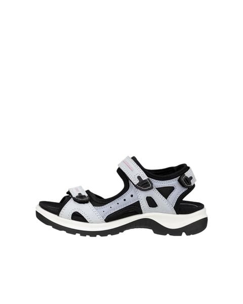 Buty do chodzenia damskie Ecco 06956360563. Niebieskie buty trekkingowe ECCO, z aplikacjami, z kauczuku, bez zapięcia, trekkingowe. Za 636.00 zł.