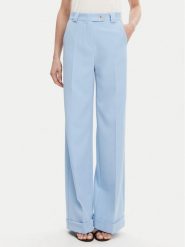 Maryley Spodnie materiałowe 25EB537/M26/43MA Błękitny Regular Fit. Niebieskie spodnie materiałowe Maryley, bez wzorów, z materiału. Za 209.99 zł.