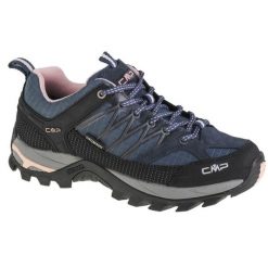 Buty CMP Rigel Low Wmn 3Q54456-53UG niebieskie. Niebieskie buty trekkingowe z materiału, przed kostkę, bez zapięcia. Za 554.27 zł.
