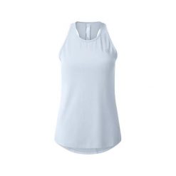 Damski tank top Dare 2B Gravitate. Niebieskie topy Dare 2b, bez wzorów, sportowe, bez kołnierzyka, bez ramiączek. Za 129.75 zł.