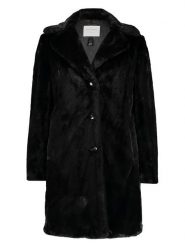 Gerry Weber Płaszcz pluszowy w kolorze czarnym rozmiar: 42. Czarne płaszcze Gerry Weber, bez wzorów, bez kaptura. Za 413.35 zł.