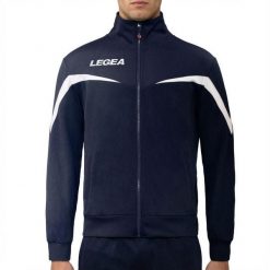 Kurtka Damska do Biegania Moskwa Ultralekka Niebiesko-Biała. Białe kurtki do biegania LEGEA, xs, bez wzorów, z poliesteru, do biegania. Za 88.00 zł.