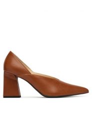 HÖGL Czółenka 0-187521-95000 Brązowy. Brązowe czółenka Högl, bez wzorów, ze skóry, bez obcasa, bez zapięcia. Za 799.99 zł.