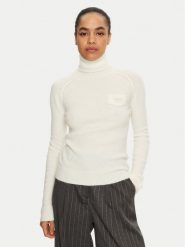 Liu Jo Sweter WF4431 MA49P Écru Regular Fit. Swetry Liu Jo, l, bez wzorów, z syntetyku, bez ramiączek. Za 309.99 zł.