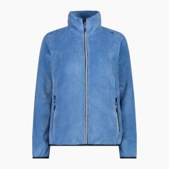 Bluza damska turystyczna CMP 38P1536. Niebieskie bluzy bez kaptura CMP, l, bez wzorów, bez kaptura, trekkingowe. W wyprzedaży za 149.99 zł.