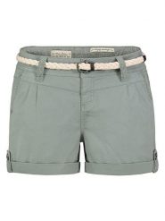 Eight2Nine Szorty w kolorze jasnozielonym rozmiar: XS. Zielone szorty Eight2Nine, bez wzorów, z tkaniny. Za 86.99 zł.