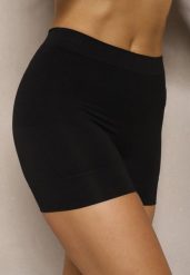 Czarne Majtki Modelujące o Kroju Spodenek Batilena. Czarne bielizna modelująca Renee, bez wzorów. W wyprzedaży za 31.99 zł.