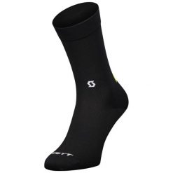 Skarpetki Scott Performance. Czarne skarpetki Scott, bez wzorów, z materiału. Za 145.50 zł.