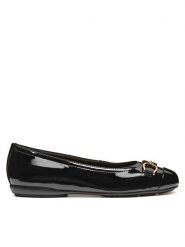 Geox Baleriny D Annytah W D46XYA 00066 C9999 Czarny. Czarne baleriny Geox, bez wzorów, ze skóry, bez obcasa, bez zapięcia. Za 449.99 zł.