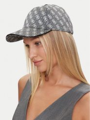 Guess Czapka z daszkiem AW5155 POL03 Szary. Szare czapki z daszkiem Guess, z aplikacjami, z materiału. Za 119.99 zł.