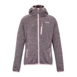 Polar damski rozsuwany z kapturem Newhill. Czerwone bluzy z polaru Regatta, bez wzorów, z polaru. Za 179.99 zł.