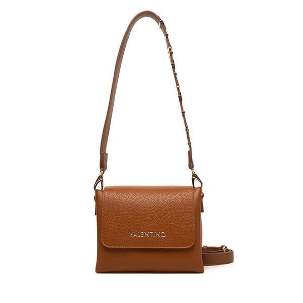 Torebka Valentino. Brązowe listonoszki Valentino, bez wzorów, bez dodatków. Za 589.99 zł.