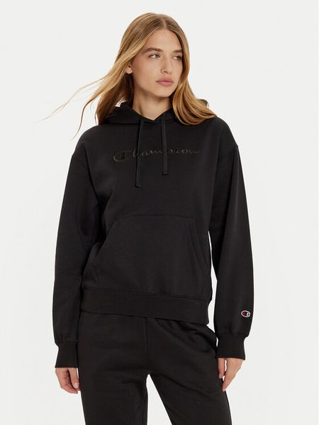 Champion Bluza 117581 Czarny Regular Fit. Czarne bluzy Champion, s, bez wzorów, z syntetyku, bez ramiączek, bez kaptura. Za 199.99 zł.