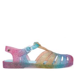 Sandały Melissa. Sandały Melissa, bez wzorów, bez obcasa, na płaskiej podeszwie, bez zapięcia. Za 469.99 zł.