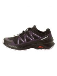SALOMON Buty "SPEEDCROSS PEAK" w kolorze czarno-fioletowym do biegania rozmiar: 43. Czarne buty do biegania Salomon, bez wzorów, z materiału, bez zapięcia, do biegania. Za 364.15 zł.