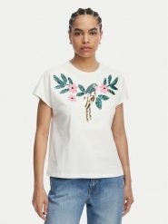 LOLA CASADEMUNT T-Shirt MS2615004 Biały Regular Fit. Białe t-shirty LOLA CASADEMUNT, s, bez wzorów, z bawełny, bez kołnierzyka, bez ramiączek. Za 379.99 zł.