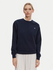 Tommy Hilfiger Bluza WW0WW45980 Granatowy Regular Fit. Niebieskie bluzy Tommy Hilfiger, xl, bez wzorów, z bawełny, bez kaptura. Za 249.99 zł.